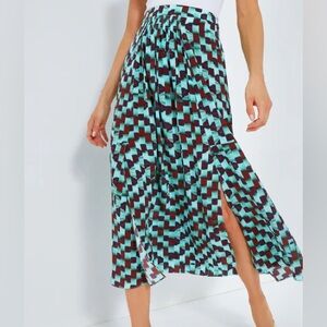 NWT Hunter Bell Subway Tile Tucker Skirt size XL